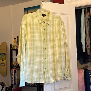 Stussy Beach Plaid Shirt